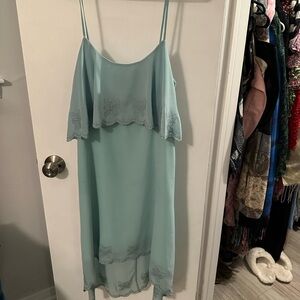 Blue 2000’s A line dress.